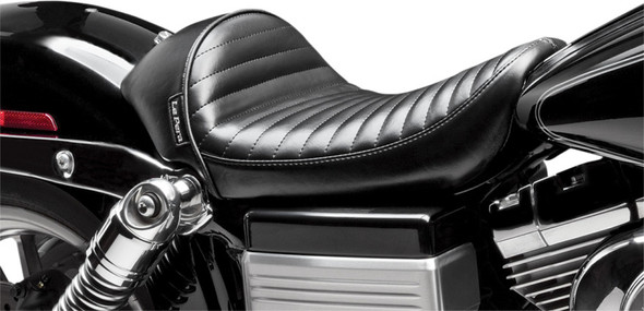  Le Pera - Stubs Cafe Seat - fits '06-'17 Harley FLD/FXD/FXDWG 