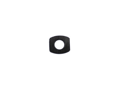 V-Twin - 23-0416 - Rear Brake Backing Lock Plate Black - Fits 1941-1957 Harley-Davidson FL (rear), 1941-1957 G (front), 1936-1952 EL (rear), 1936-1948 EL (front), 1941-1948 FL (front)