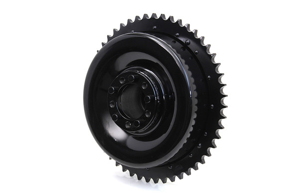 V-Twin - 23-0430 - Rear Mechanical Brake Drum Black