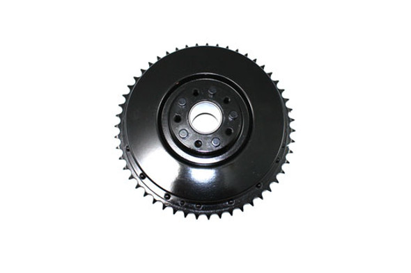 V-Twin - 23-0436 - Black Rear Hydraulic Brake Drum