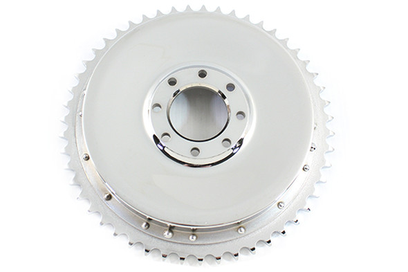 V-Twin - 23-0437 - Rear Brake Drum Chrome