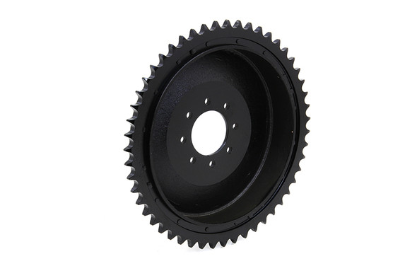 V-Twin - 23-0438 - Rear Brake Drum Black