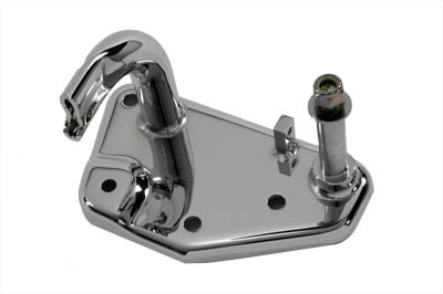 V-Twin - 23-0451 - Chrome Brake Pedal Plate - Fits 1979-1984 Harley-Davidson FL
