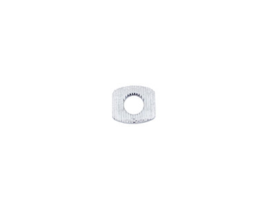 V-Twin - 23-0452 - Rear Mechanical Brake Lock Plate Chrome - Fits 1937-1948 Harley-Davidson UL, 1936-1940 EL, 1941-1957 FL