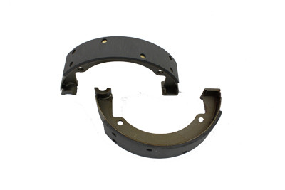 V-Twin - 23-0500 - Rear Mechanical Brake Shoe Set - Fits 1937-1948 Harley-Davidson UL, 1936-1940 EL, 1941-1957 FL