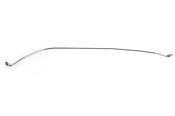 V-Twin - 23-0703 - Steel Rear Brake Line Chrome - Fits 1958-1969 Harley-Davidson FL