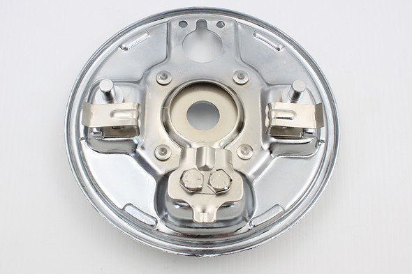 V-Twin - 23-0714 - Rear Hydraulic Backing Plate Chrome