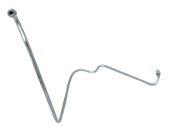 V-Twin - 23-0765 - Steel Rear Brake Line Zinc - Fits 1970-1972 Harley-Davidson FLH