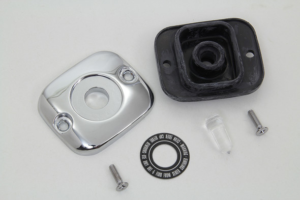 V-Twin - 23-0779 - Front Master Cylinder Cover Smooth Chrome