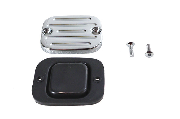 V-Twin - 23-0781 - Front Master Cylinder Cover Billet Milled