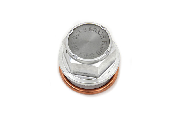 V-Twin - 23-0905 - Alloy Master Cylinder Filler Top Plug Cap - Fits 1958-1978 Harley-Davidson FL