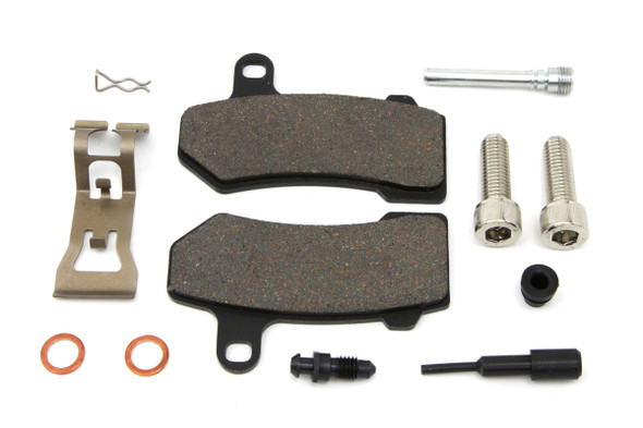 V-Twin - 23-0976 - Duro Rear Brake Pad Pin Kit Zinc