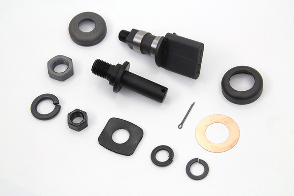 V-Twin - 23-0986 - Rear Mechanical Brake Parts Kit Parkerized - Fits 1937-1952 Harley-Davidson EL, 1941-1957 FL