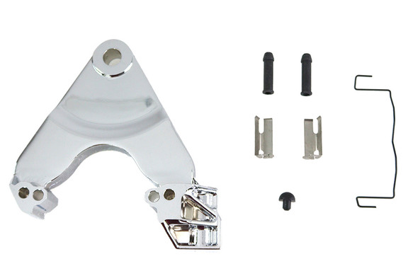 V-Twin - 23-1287 - Softail Rear Caliper Bracket Chrome