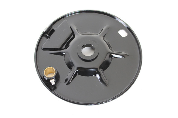 V-Twin - 23-1346 - Replica Rear Brake Shoe Backing Plate - Fits 1937-1948 Harley-Davidson UL, 1936-1940 EL, 1941-1957 FL