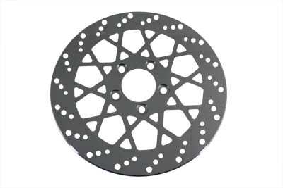 V-Twin - 23-1522 - 11-1/2 inch Rear Brake Disc X-Spoke Style