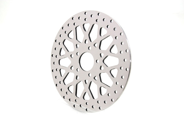 V-Twin - 23-1533 - 11.8 inch Rear Brake Disc X-Spoke Style