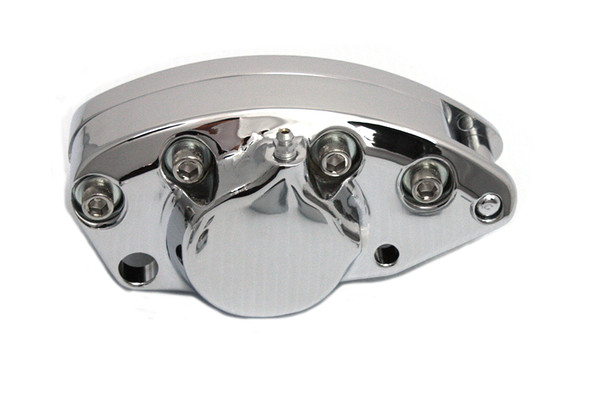 V-Twin - 23-1544 - Chrome Rear 1 Piston Banana Caliper
