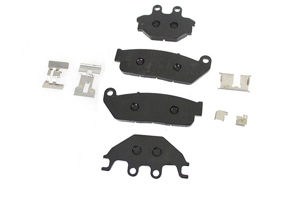 V-Twin - 23-1573 - Duro Semi-Metallic Front and Rear Brake Pad Set