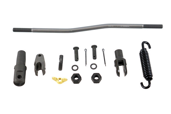V-Twin - 23-1670 - Front Brake Rod Kit Parkerized - Fits 1941-1957 Harley-Davidson FL, 1937-1948 U, 1936-1952 EL
