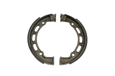 V-Twin - 23-1750 - Replica Mechanical Rear Brake Shoe Set - Fits 1937-1948 Harley-Davidson UL, 1936-1940 EL, 1941-1957 FL
