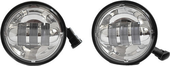  Pathfinder - 4 1/2" Passing Lamps - Black or Chrome 