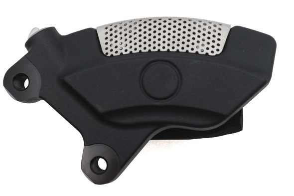 V-Twin - 23-1801 - Black Front Left Side Caliper with Brake Pads