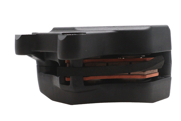 V-Twin - 23-1801 - Black Front Left Side Caliper with Brake Pads