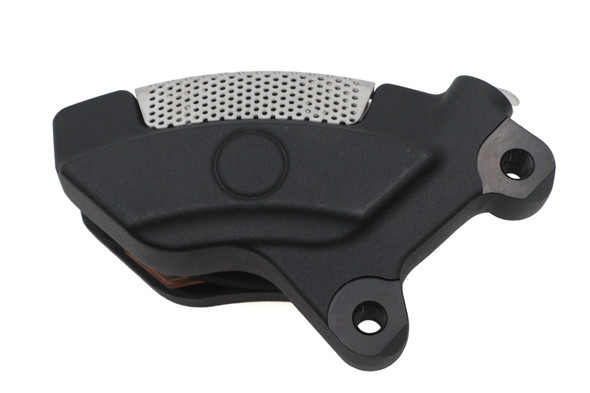 V-Twin - 23-1802 - Black Front Right Side Caliper with Brake Pads