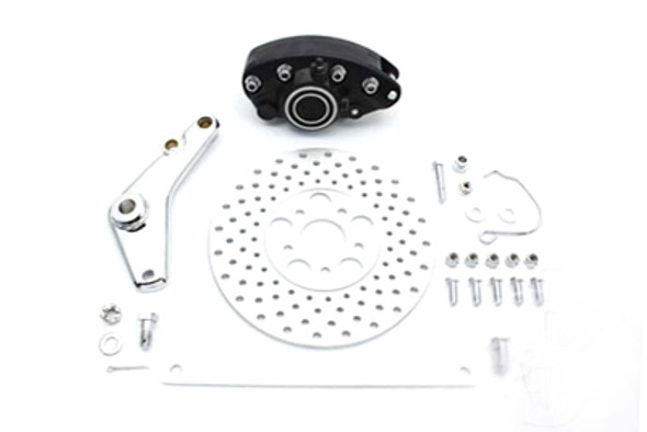 V-Twin - 23-2210 - Rear Banana Caliper and 10 inch Disc Kit