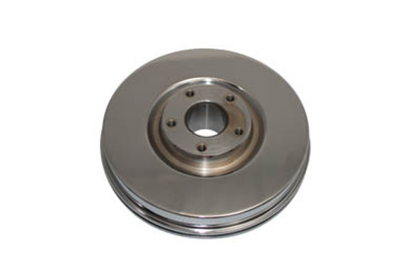 V-Twin - 23-2213 - Front Brake Drum Chrome