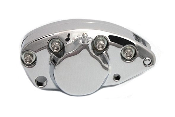 V-Twin - 23-2215 - Chrome Rear 1 Piston Banana Caliper V-Twin - 23-2215 - Chrome Rear 1 Piston Banana Caliper