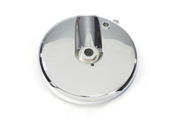 V-Twin - 23-2224 - Front Brake Backing Plate Left Side Chrome