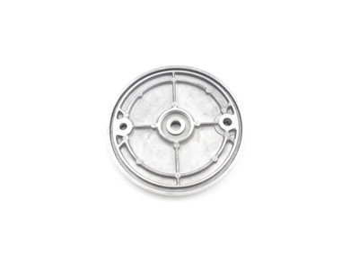 V-Twin - 23-2267 - Rear Mechanical Brake Backing Plate Polished - Fits 1954-1956 Harley-Davidson K, 1957-1972 XL