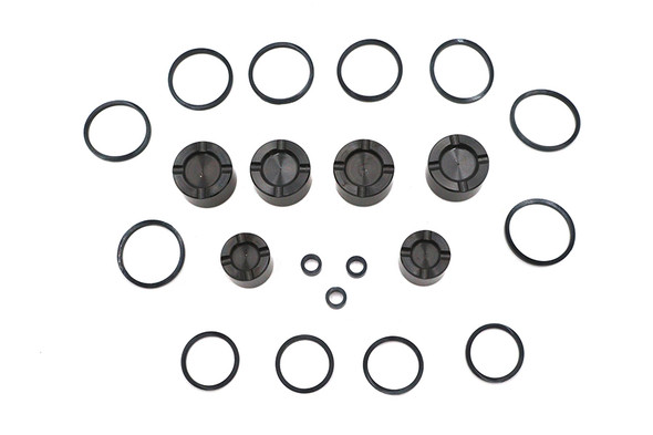 V-Twin - 23-2319 - Front Caliper Piston and Seal Kit - Fits 2014-2018 Harley-Davidson FLTRT, FLRT