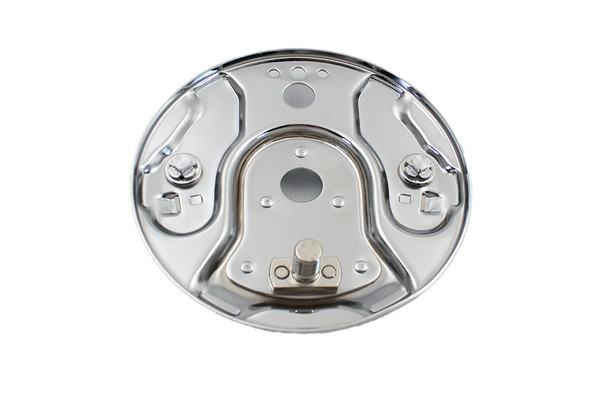 V-Twin - 23-3022 - Rear Hydraulic Brake Backing Plate Chrome