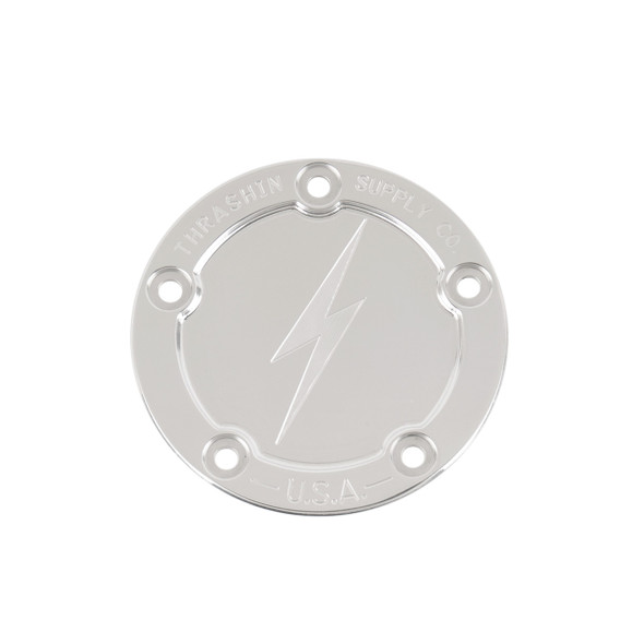 Thrashin Supply Harley Points Cover, Dished