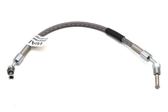 V-Twin - 23-8801 - Stainless Steel Rear Brake Hose 13-3/8 inch