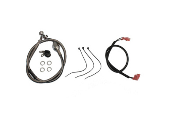 V-Twin - 23-8835 - Stainless Steel Rear Brake Hose 29-3/8 inch