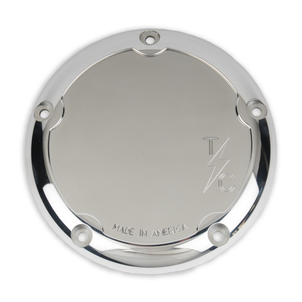 Thrashin Supply Harley Twin Cam Derby Covers, Dished