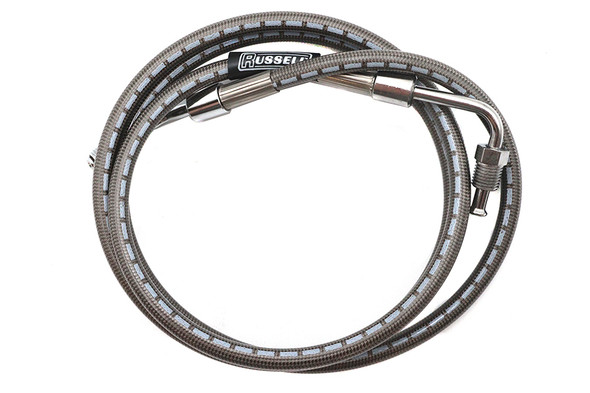V-Twin - 23-8902 - Stainless Steel 51 inch Front Brake Hose