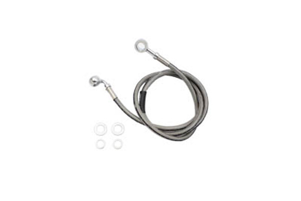 V-Twin - 23-8946 - Stainless Steel 50 inch Front Brake Hose
