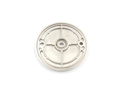 V-Twin - 23-9014 - Rear Mechanical Brake Backing Plate Chrome - Fits 1973-1974 Harley-Davidson XL