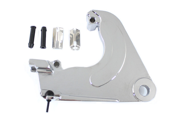 V-Twin - 23-9047 - Rear Caliper Bracket Chrome