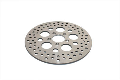 V-Twin - 23-9049 - 11-1/2 inch Drilled Front Brake Disc