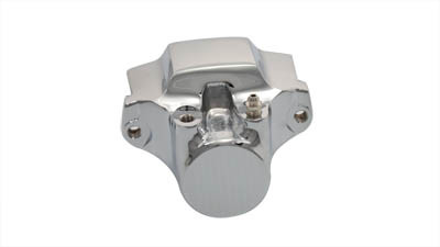 V-Twin - 23-9055 - Chrome Rear Single Piston Caliper - Fits 1986-1999 Harley-Davidson FLT