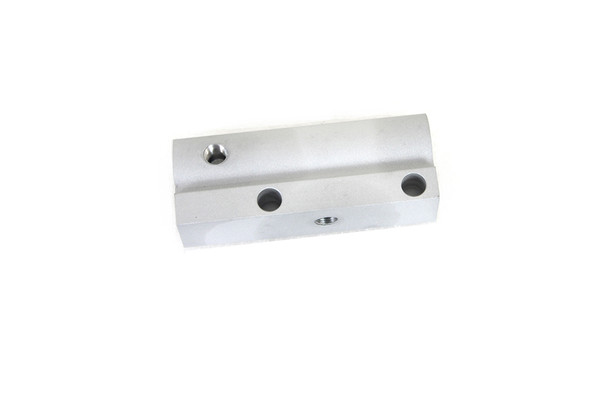 V-Twin - 23-9261 - Rear Remote Mount Master Cylinder Natural Alloy with Shot