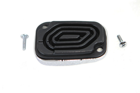 V-Twin - 23-9280 - Clutch Master Cylinder Cover Chrome - Fits 2008-2013 Harley-Davidson FLT