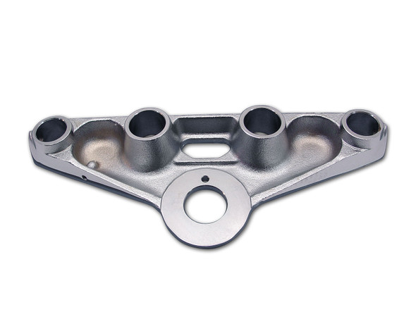 V-Twin - 24-0007 - Chrome Top Triple Tree