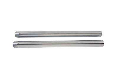 V-Twin - 24-0046 - Hard Chrome Fork Tube Set Stock Length - Fits 1997-2013 Harley-Davidson FLHT, 2000-2017 FLST, 1997-2013 FLHR, 2000-2005 FXD, 1997-2013 FLT, 2000-2017 FXST